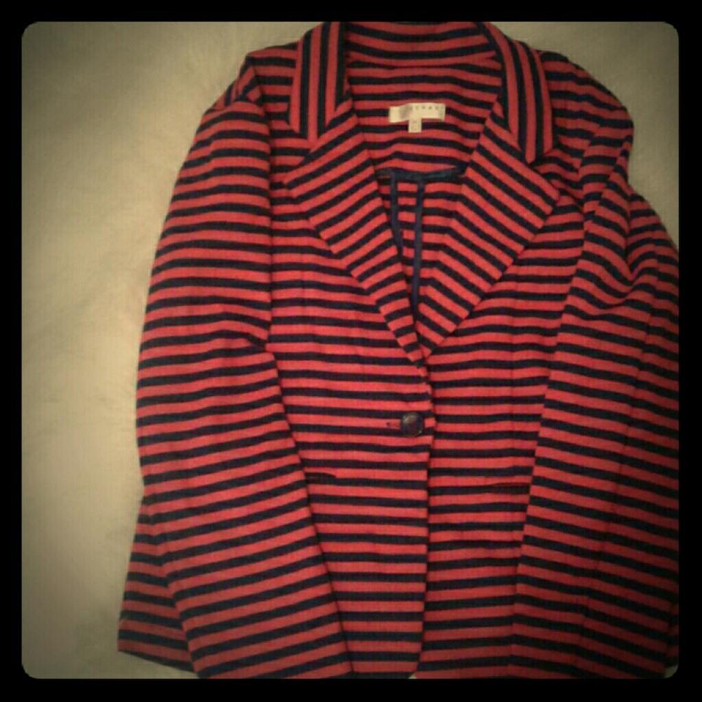 Striped Blazer